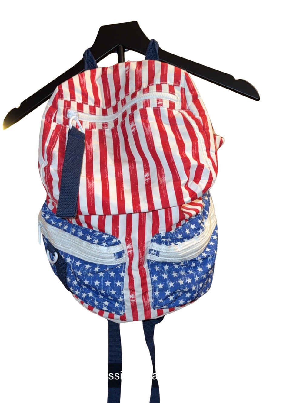 4th of July Mossimo Supply Co. Red White and Blue Flag Print Backpack